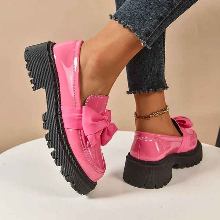 Serafina | Women’s Bow Platform Orthopedic Loafers