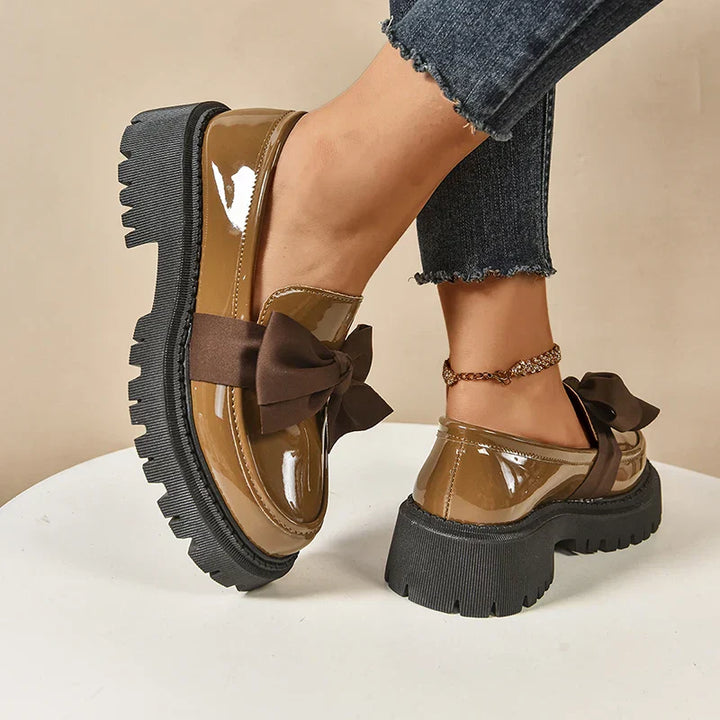Serafina | Women’s Bow Platform Orthopedic Loafers