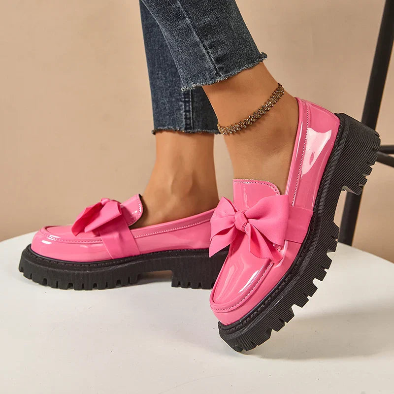 Serafina | Women’s Bow Platform Orthopedic Loafers