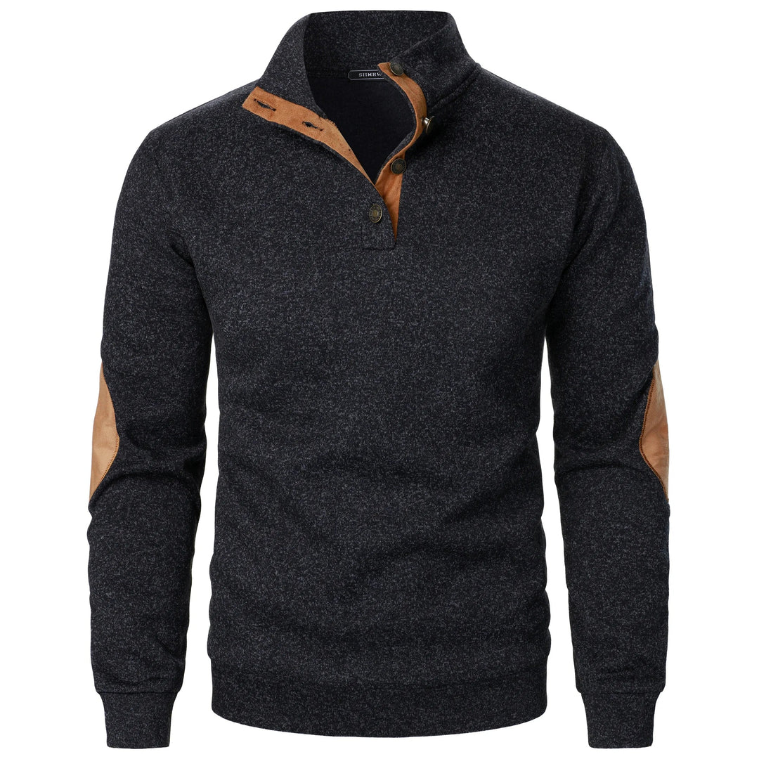 Grayson | Casual Men’s Quarter-Button Pullover