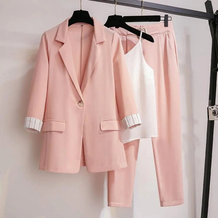 Vienna | Women’s Tailored Blazer and Slim Fit Pants Suit