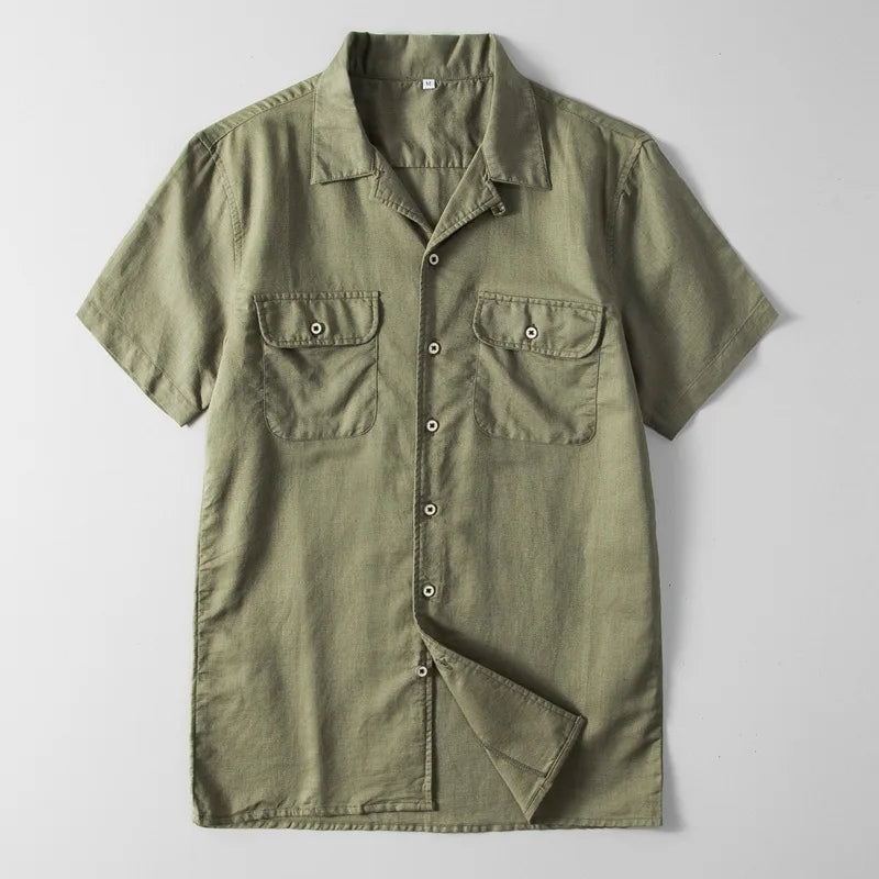 Empire | Men’s Lightweight Linen Utility Shirt
