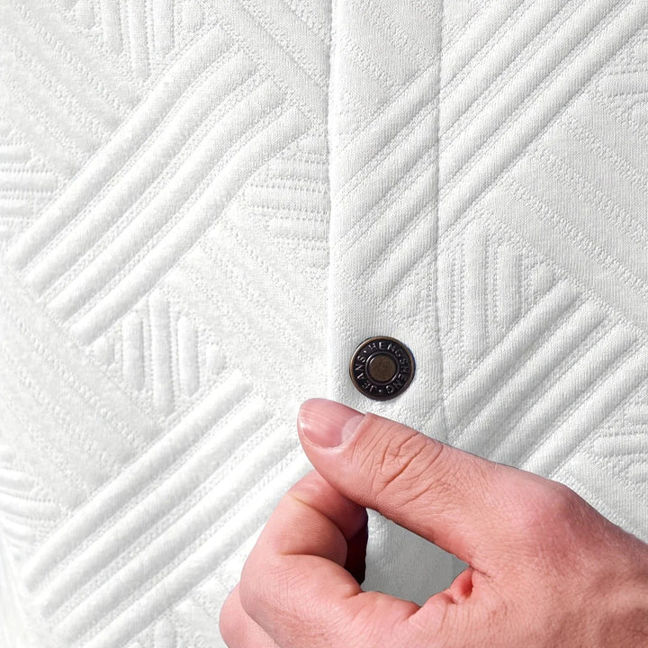 Saint-Tropez | Men’s Embossed Performance-Stretch Two-Piece Set
