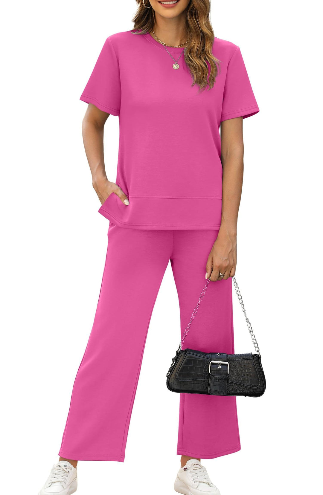 Aveline | Relaxed Wide-Leg Two-Piece Set