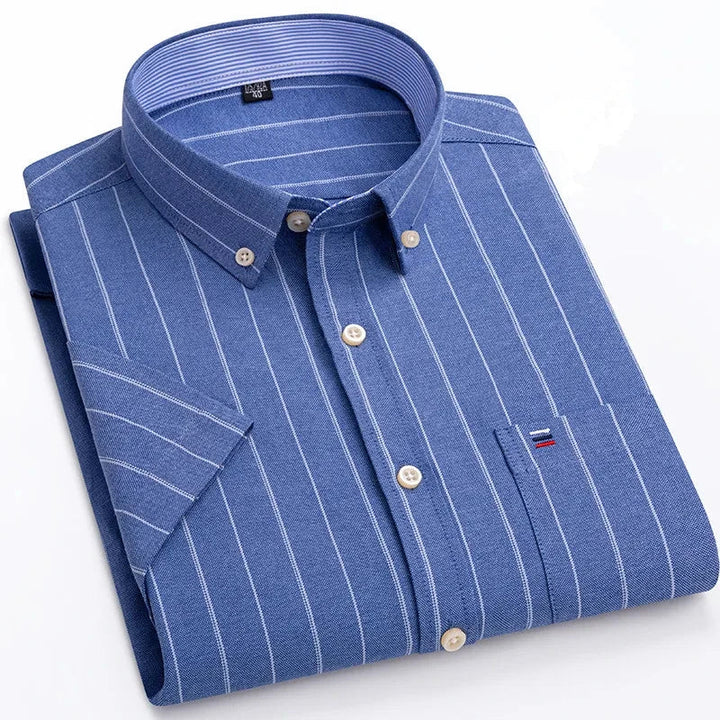 Brooks | Men’s Vertical Stripe Long Sleeve Button-Down Shirt