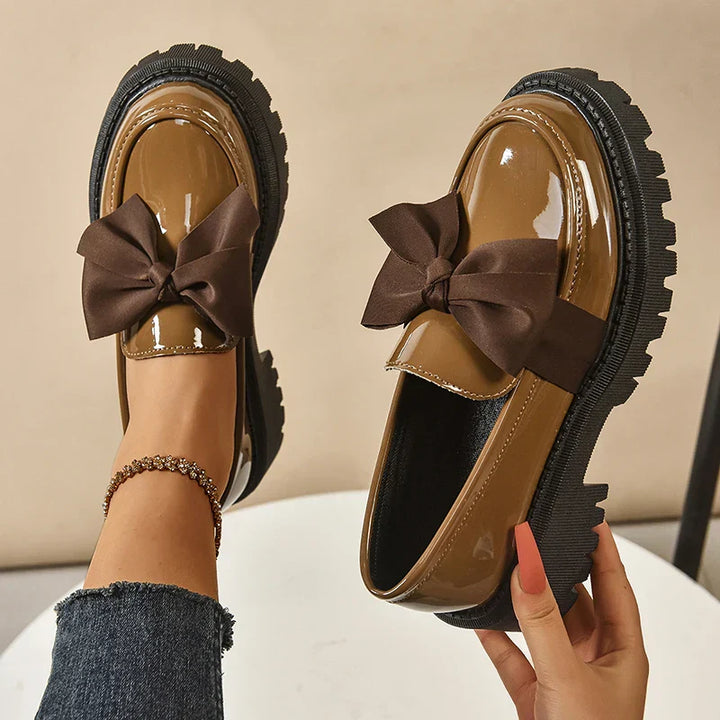Serafina | Women’s Bow Platform Orthopedic Loafers