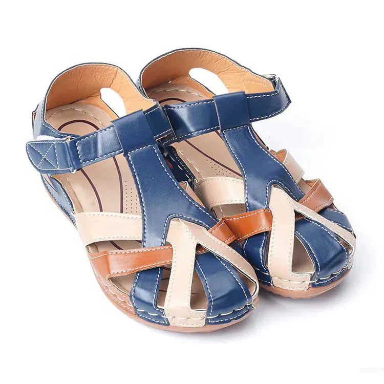 Women’s Orthopedic T-Strap Wedge Sandals
