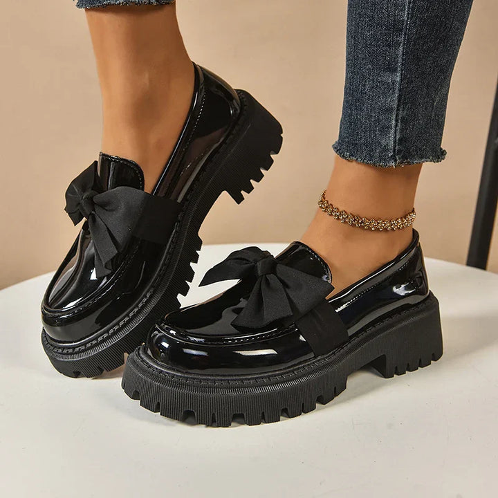 Serafina | Women’s Bow Platform Orthopedic Loafers