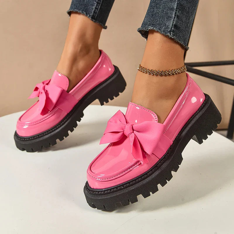 Serafina | Women’s Bow Platform Orthopedic Loafers