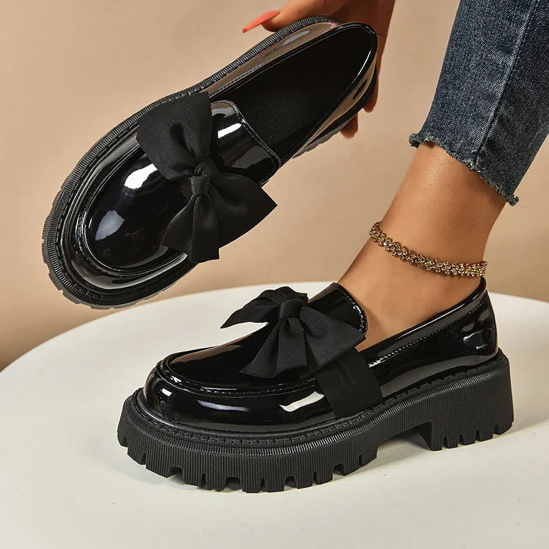 Serafina | Women’s Bow Platform Orthopedic Loafers