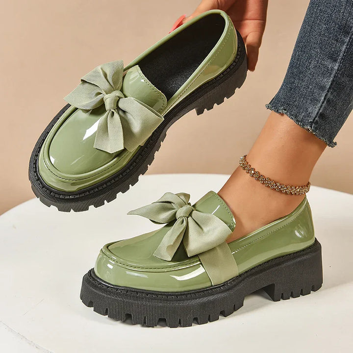 Serafina | Women’s Bow Platform Orthopedic Loafers