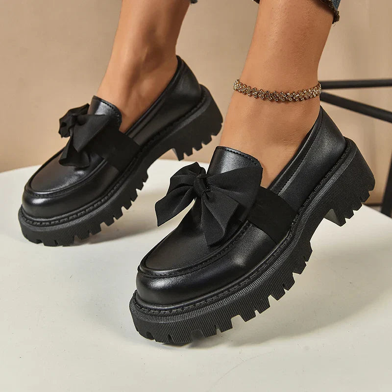 Serafina | Women’s Bow Platform Orthopedic Loafers