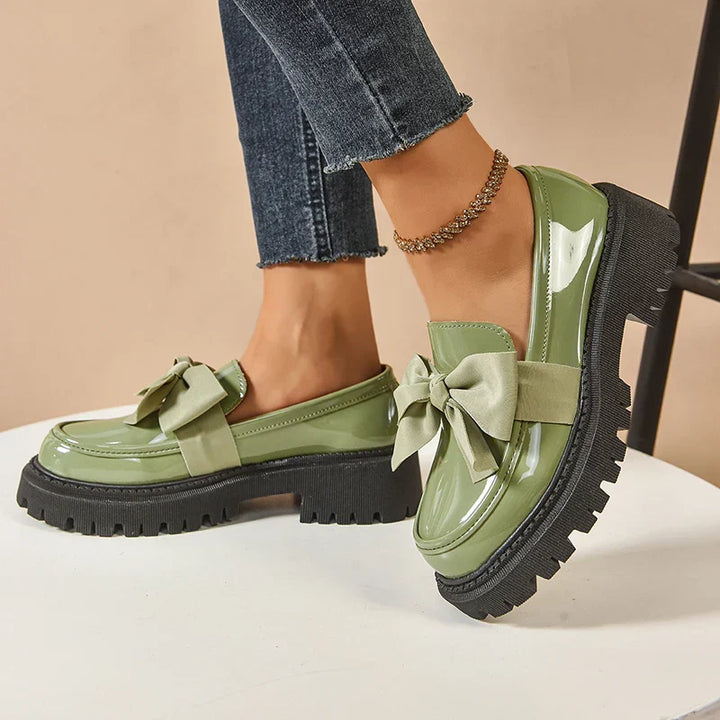Serafina | Women’s Bow Platform Orthopedic Loafers