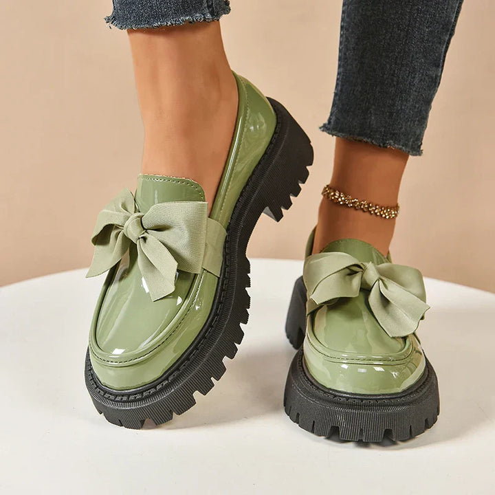 Serafina | Women’s Bow Platform Orthopedic Loafers