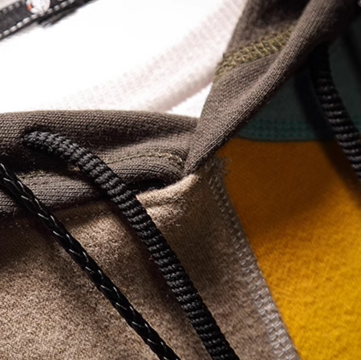 Colorblock Pullover Hoodie