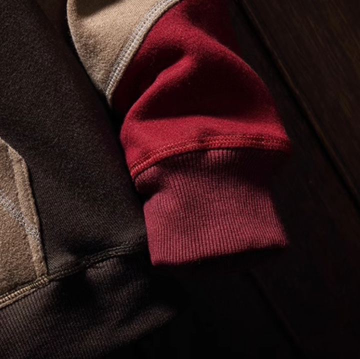 Colorblock Pullover Hoodie