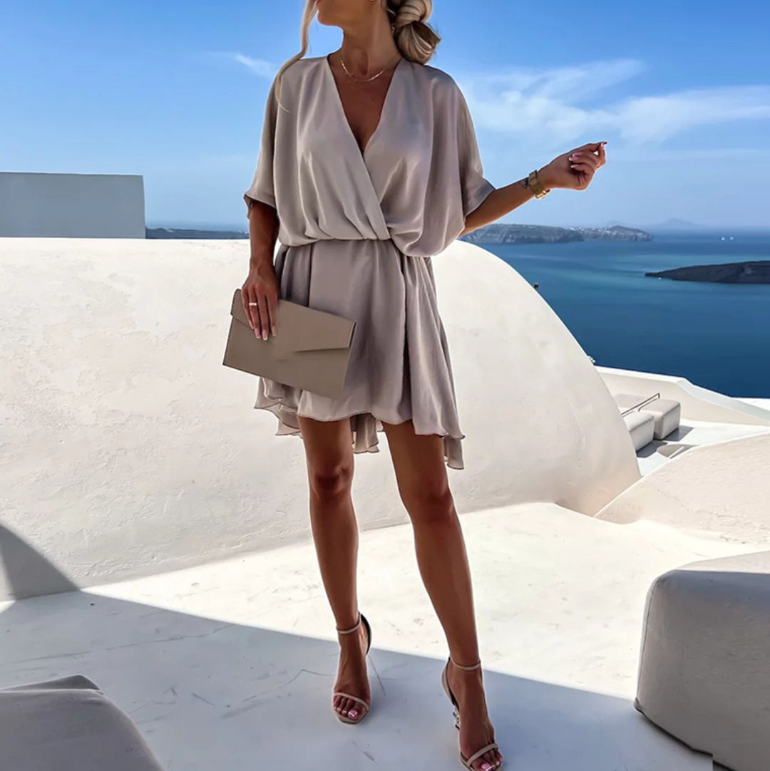 Vayla | Flowing Draped Summer Dress