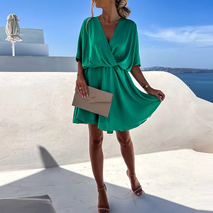 Vayla | Flowing Draped Summer Dress