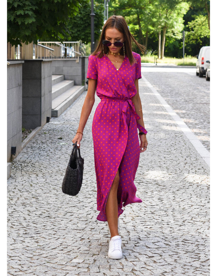 Zayla | Bold Floral Shirt Dress