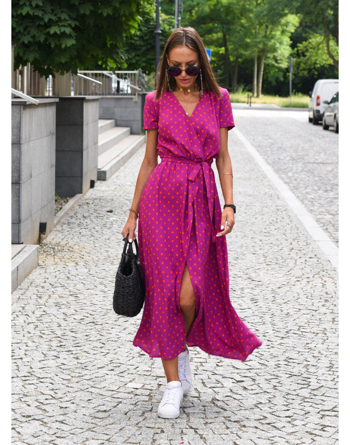 Zayla | Bold Floral Shirt Dress