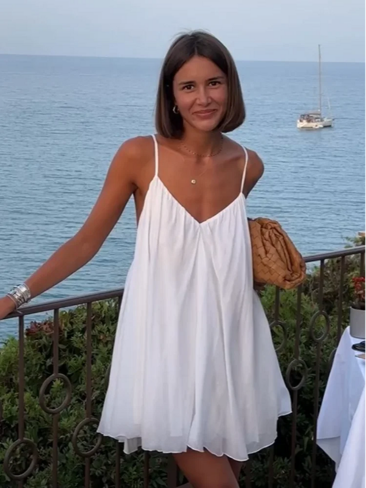 Nadine | Minimalist Flowy Mini Dress