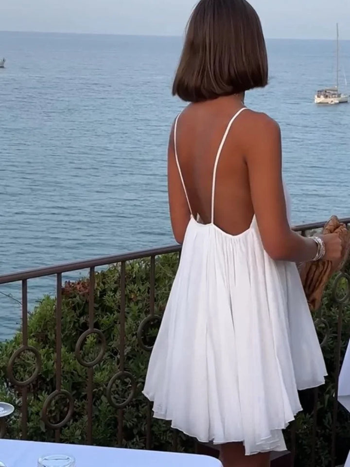 Nadine | Minimalist Flowy Mini Dress