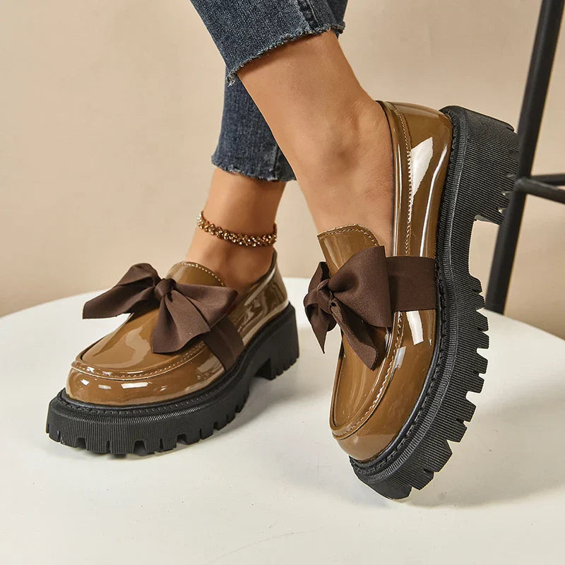 Serafina | Women’s Bow Platform Orthopedic Loafers