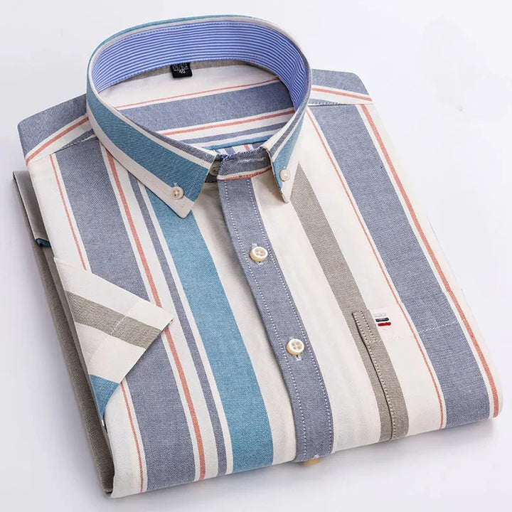 Brooks | Men’s Vertical Stripe Long Sleeve Button-Down Shirt