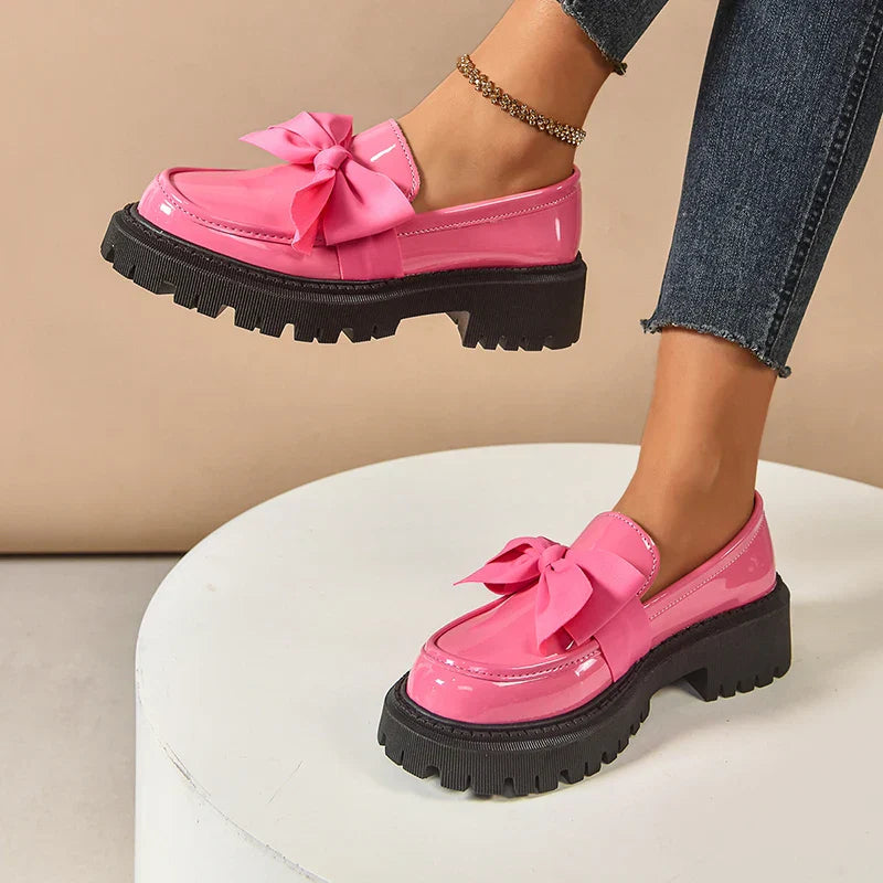 Serafina | Women’s Bow Platform Orthopedic Loafers
