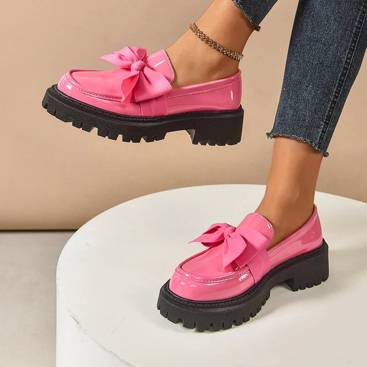 Serafina | Women’s Bow Platform Orthopedic Loafers