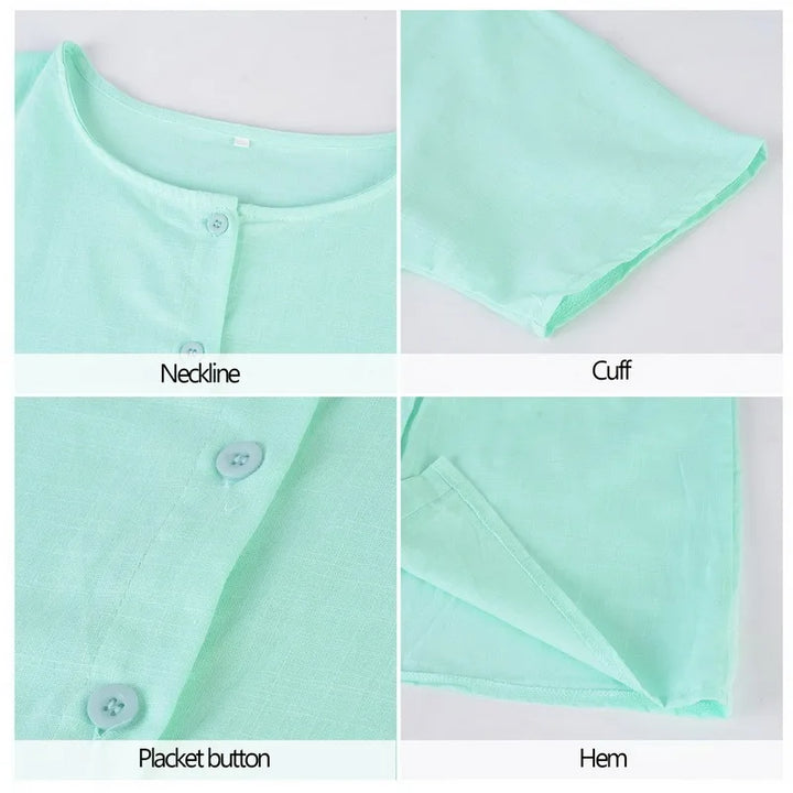 Lyra | Relaxed Button-Up Beach Cover-Up