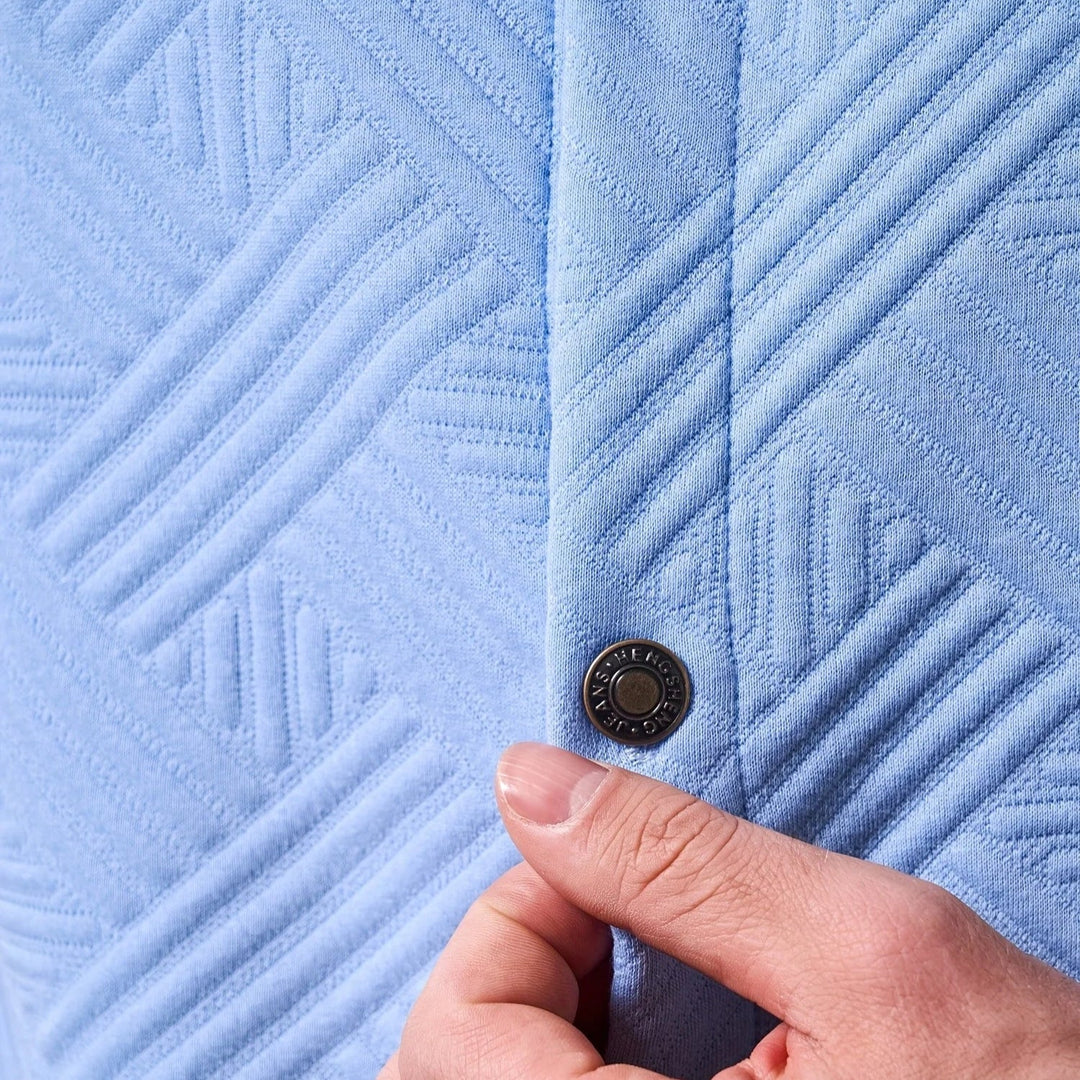 Saint-Tropez | Men’s Embossed Performance-Stretch Two-Piece Set