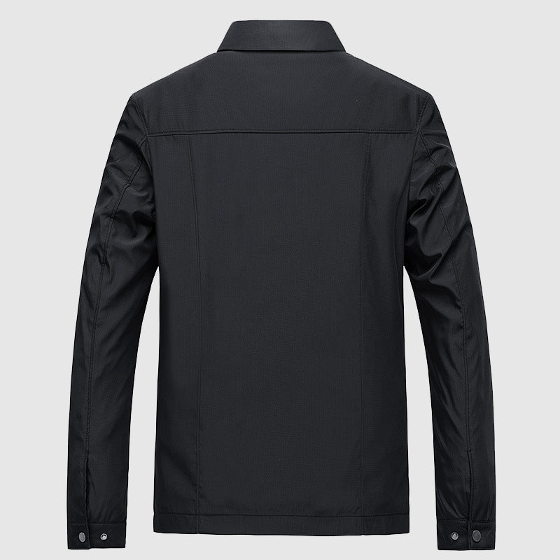 Minimal Zip-Front Spring Jacket