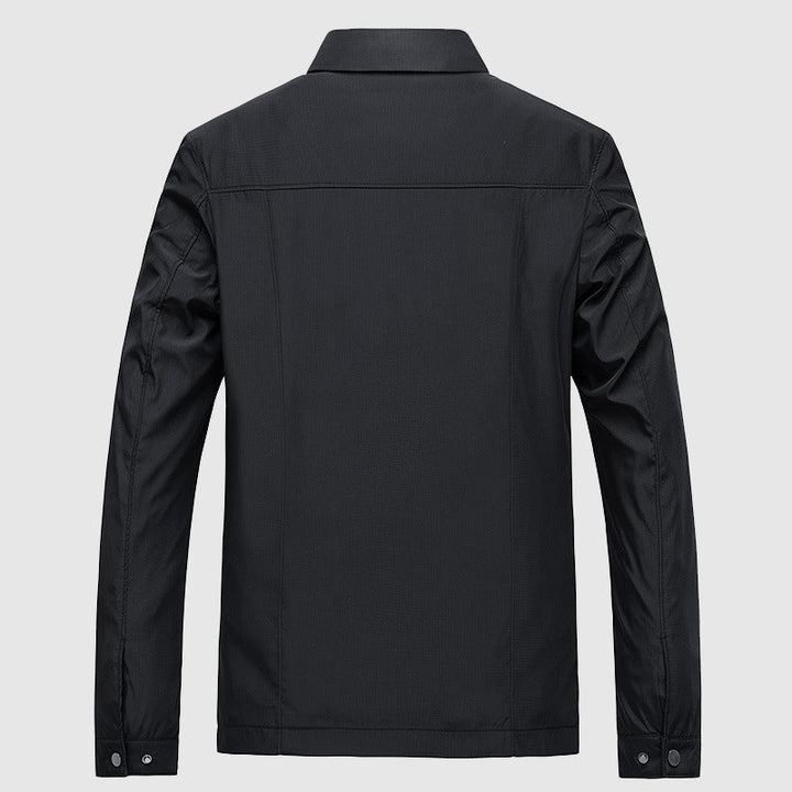 Minimal Zip-Front Spring Jacket