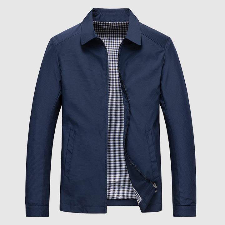 Minimal Zip-Front Spring Jacket