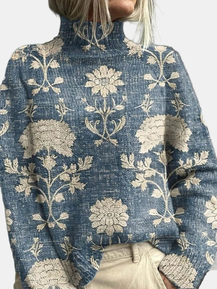 Woodland Pattern Print Sweater