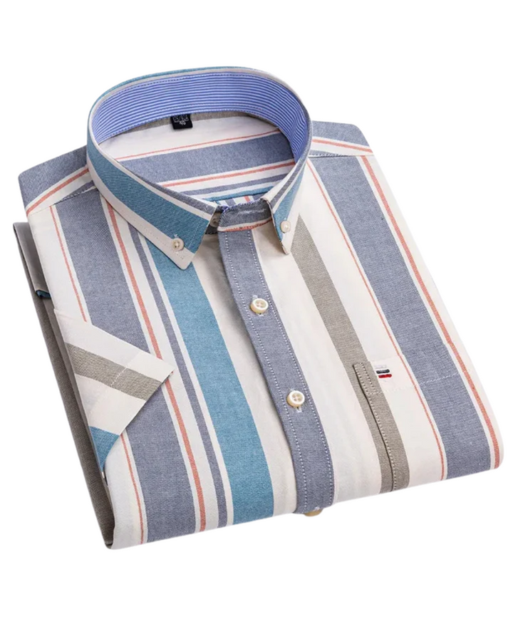 Brooks | Men’s Vertical Stripe Long Sleeve Button-Down Shirt