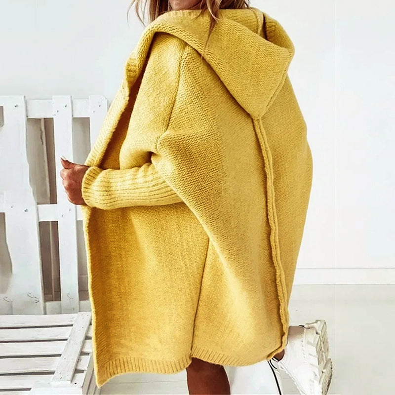 Layla | Cozy Oversized Hooded Cardigan
