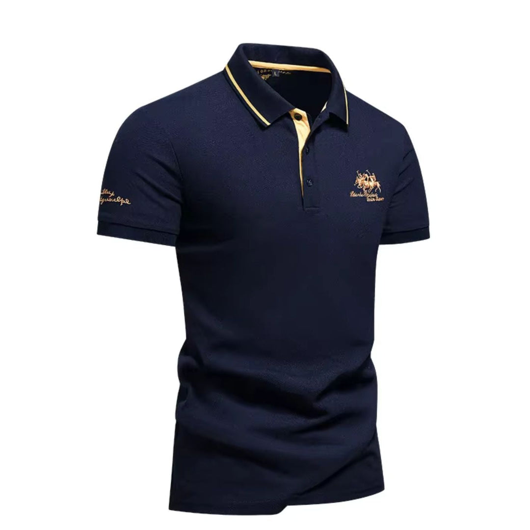Ethan | Classic Short Sleeve Polo Shirt