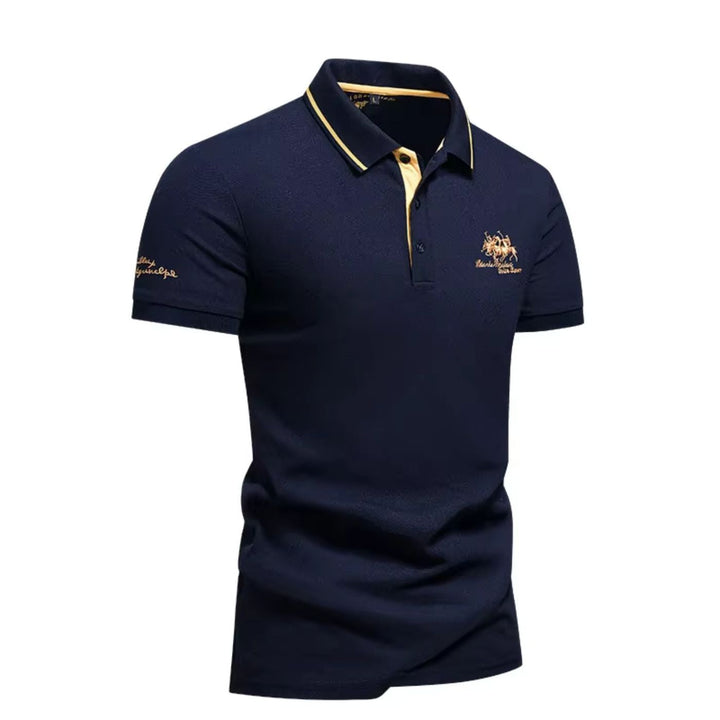 Ethan | Classic Short Sleeve Polo Shirt
