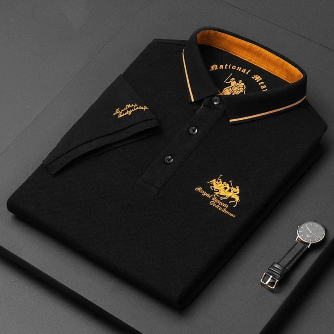 Ethan | Classic Short Sleeve Polo Shirt