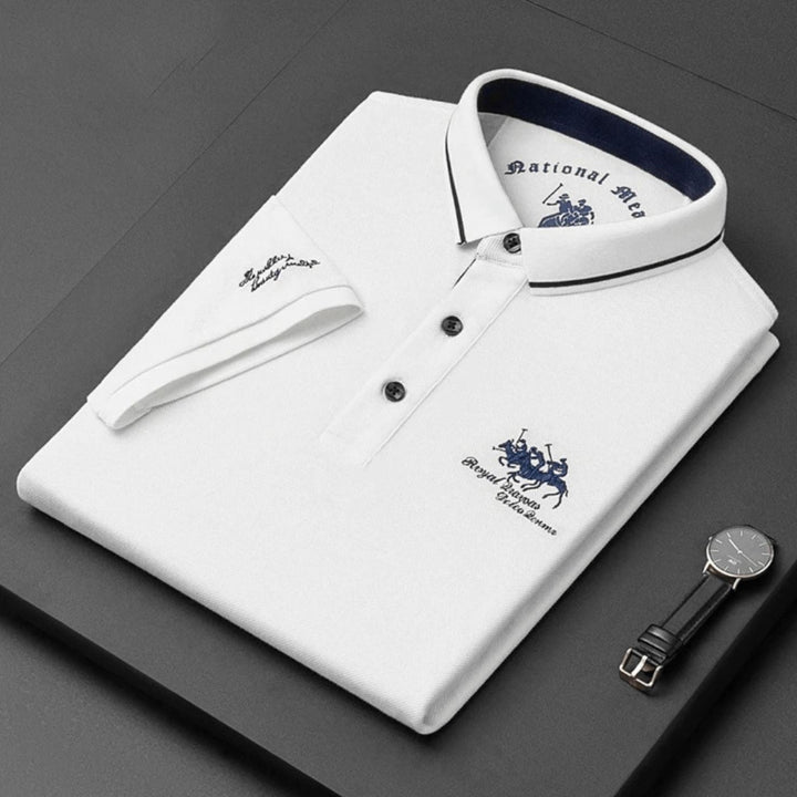 Ethan | Classic Short Sleeve Polo Shirt
