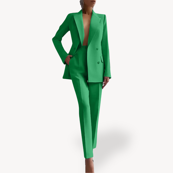 Velmirae | Women’s Sleek Power Tailored Suit Set