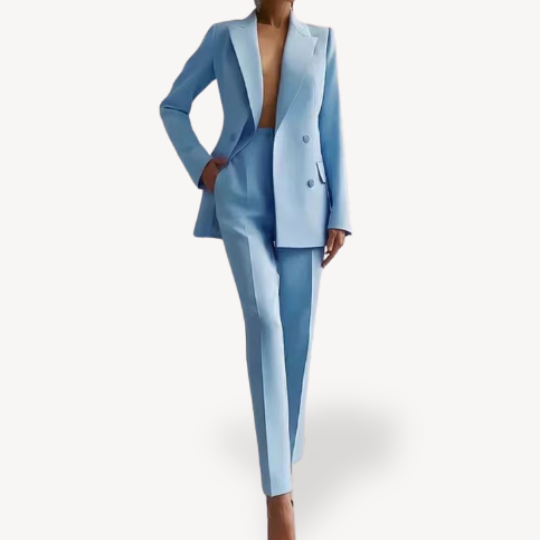 Velmirae | Women’s Sleek Power Tailored Suit Set