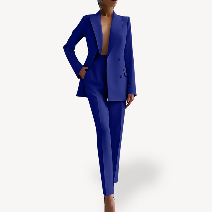 Velmirae | Women’s Sleek Power Tailored Suit Set