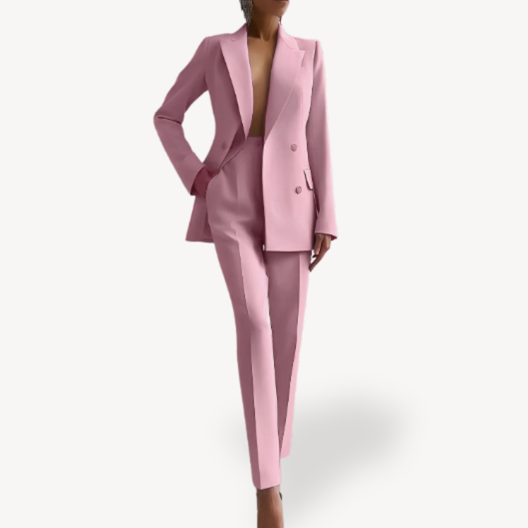 Velmirae | Women’s Sleek Power Tailored Suit Set