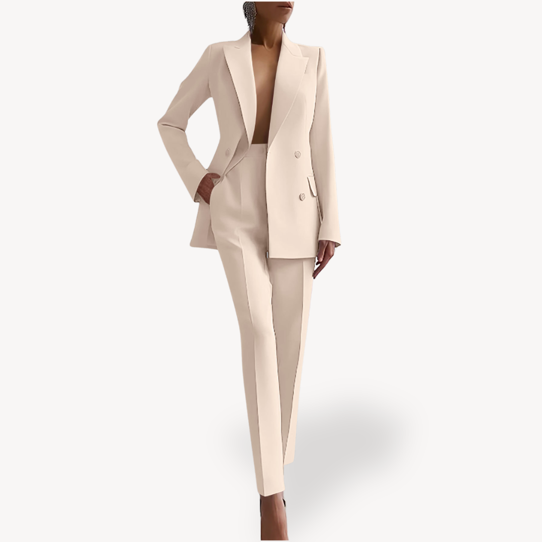 Velmirae | Women’s Sleek Power Tailored Suit Set