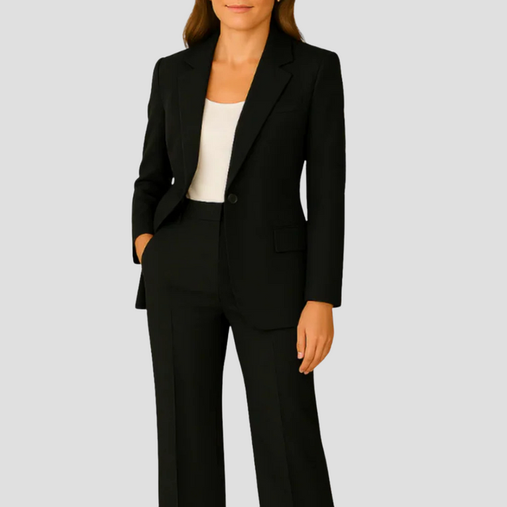 Kaylee | Women’s Tailored Blazer and Straight Leg Pants Suit