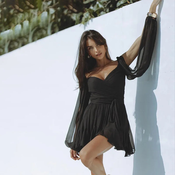 Leopard Print Spring Dress