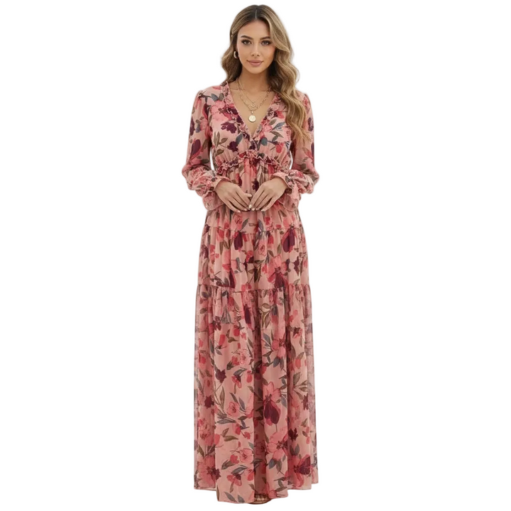 Aurelia | Women’s Floral Wedding Guest Maxi Dress